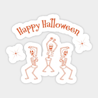 Halloween dancer Sticker